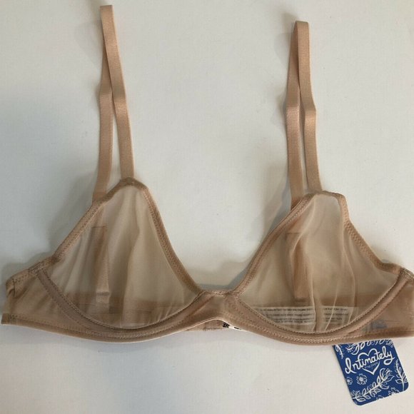 NEW! FP INTIMATELY mesh triangle bra - Picture 4 of 6